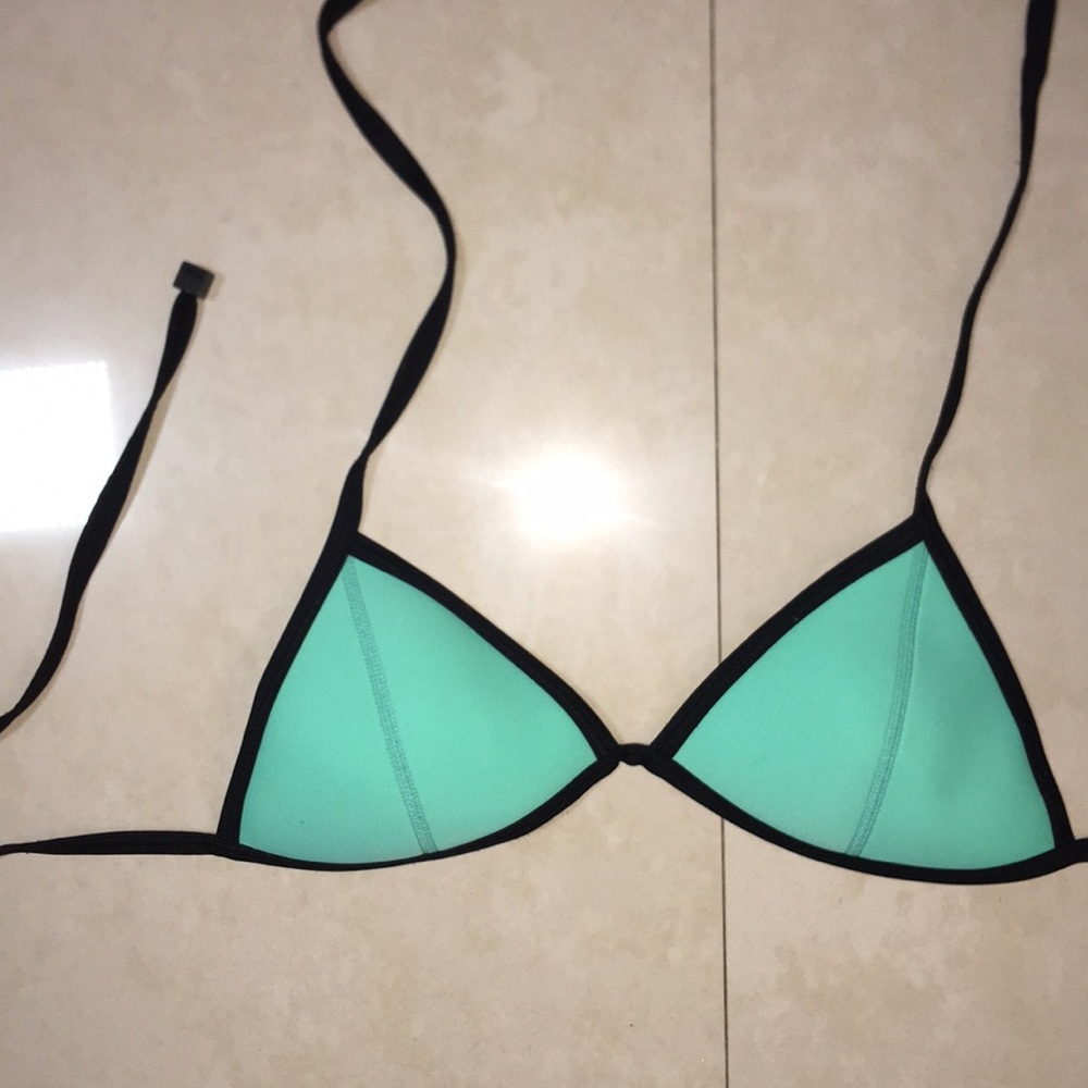 aqua TRIANGL bikini top